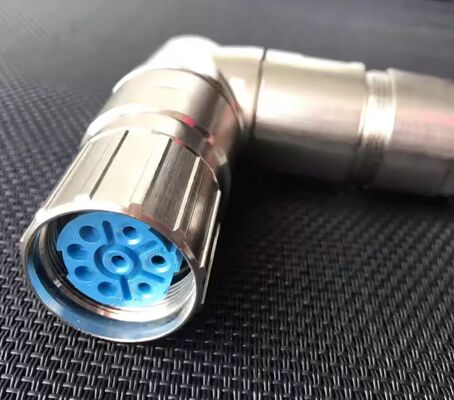 M23 8pin angel type Hummel 4+4pin