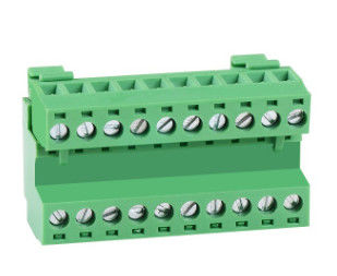 RD2EDG-UKR-5.0 5.08-KR Plug-in terminal block green 2-24P wire connecting