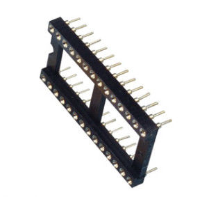 IC Chip Pedestal Integrated Circuit Socket With Wide Body Chip Base