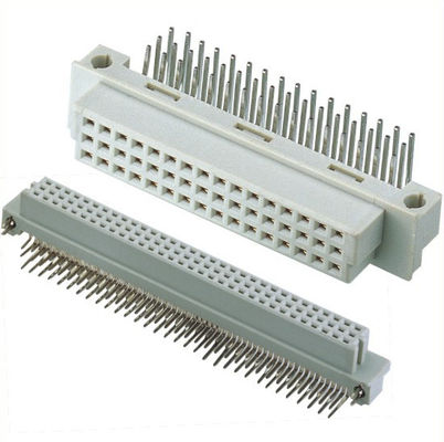 1X16PIN 2X16PIN 3X16PIN 90 degree IDC female european connector with flange din 41612 type connector socket connectors