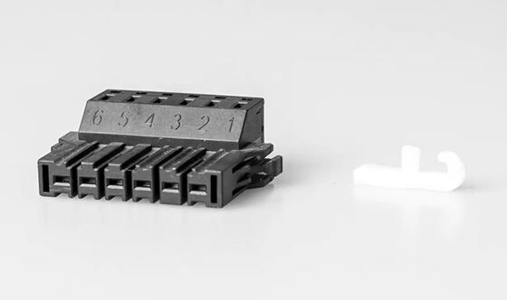 6FX2003 Servo Motor Connector with 1000V Voltage Rating Silver Gold Plated Pins and Panel Cable Mount Options