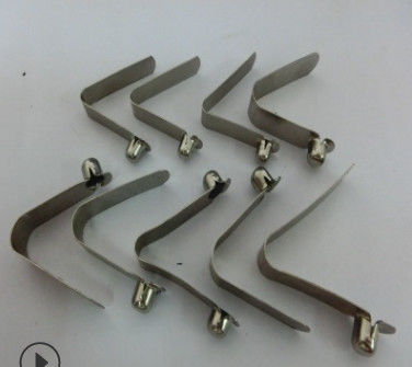 Die Casting Custom Made Metal Parts V Type Spring Metal Goods 5mm Width