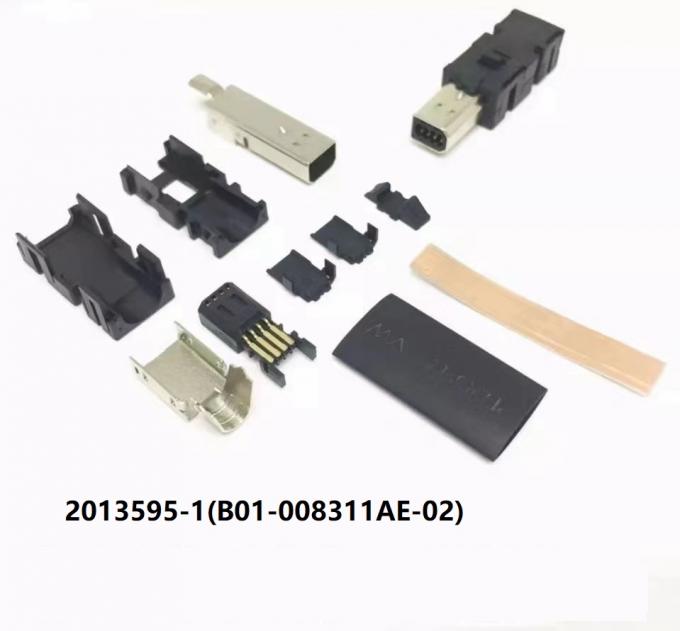 Plastic Metal Servo Motor Connectors 2013595-1 Similar（ B01-008311AE-02