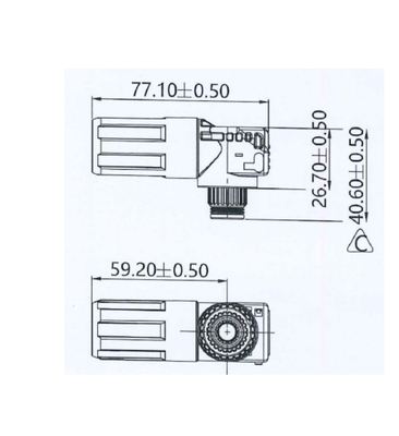 1500V Single Core 8.0mm Energy Storage Connector Plug Standard PS Series