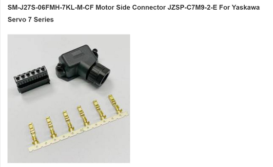 SM-J27S-06FMH-7KL-M-CF Motor Side Connector JZSP-C7M9-2-E For Yaskawa Servo 7 Series