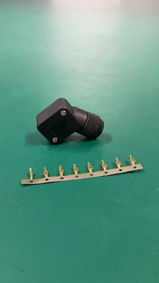 Gold / Silver Contact Plating Brushless Servo Motor 9PIN 16A-30A Servo Motor Connector -40℃ To 105℃