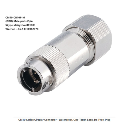 CM10-AP10 Zinc Alloy Elbow Straight Angle Servo Motor Connector Giet Round Circle Connector 2 10pin Pin Aviation Plug