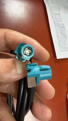 Servo Motor Connector Panel Mount 1000V Metal Plastic