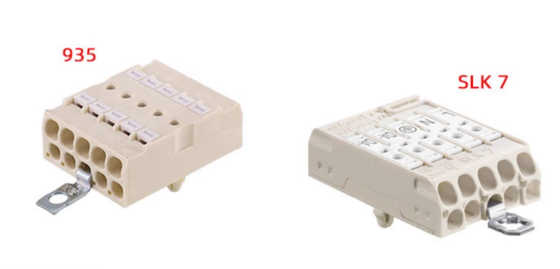 LED Light Connector 450V 24A Insert Type White