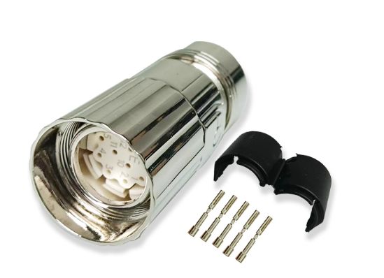 M23 12pin 17pin Cable connector for Siemens V90 Seriers Servo motor connector 6FX2003-0SU12 17