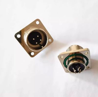7-Pin 4-Pin Waterproof Servo Motor Connector Moog Rexroth ITT Aoto Compatible for Industrial Automation