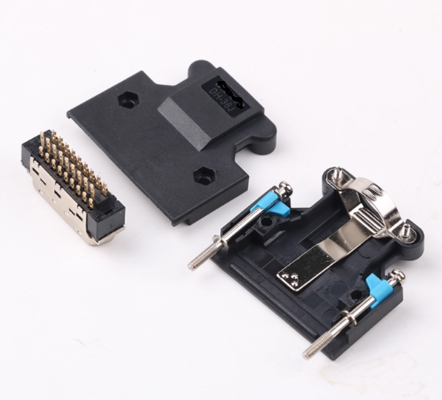 SCSI connector Panasonic /Mitsubishi/Yaskawa servo SM-14P/20/26/36P/50Pfull golden MDR plug