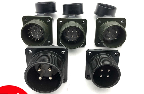 Delta,Yaskawa, Mitsubishi Servo Motor Waterproof Aviation Connector Socket Power Cable 4-Core 22-22S 20-4 Panasonic