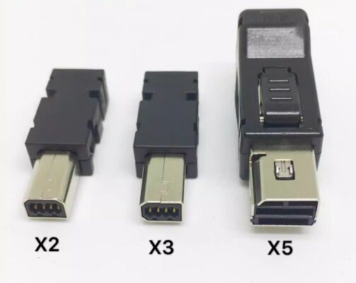 Applicable for Panasonic A4 A5 A6 servo encoder cable motor power line plug connector DV0P4380 connector