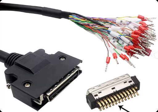 Applicable 6SL3260-4NA00-1VB0 Siemens V90 servo drive X8 I/O signal control cable 50 cores