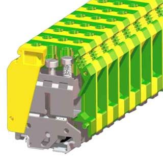 RD-SKJ-35JD Din Rail Mount Terminal Block Connector Range Block 35J