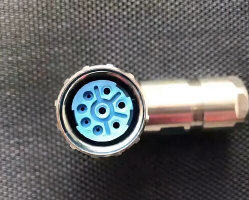 M23 8pin angel type Hummel 4+4pin