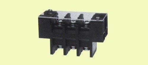 Barrier terminal block 47S-16.0mm 1-15P 600V 65A barrier terminal block connector black pbt