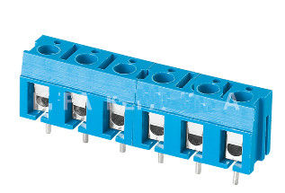 TB 3.81mm pitch 2P 3P make to XXXP 300V 16A pcb board use screw terminal block blue color