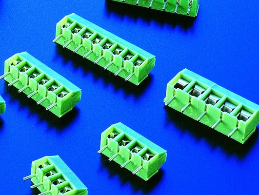 pcb terminal blocks, terminal block screw type, 128A-3.5 3.81 green 128A 128 3.5 terminal block double layer type