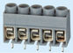 Gray Or White PCB Screw Terminal Block RD168-5.0 2-24P 300V 16A 168 5.0 180d Or 90d pcb terminal blocks terminal block