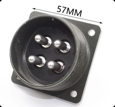 4-core Servo Motor Connector Aviation Plug US Military Standard for Industrial Automation