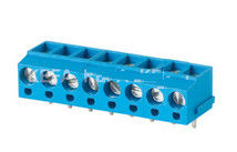 RD300R-5.0 2P 3P 300V 16A PCB Screw Terminal Block Blue Color 300R 5.0 terminal block screw type pcb board use connector