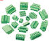 KEFA terminal blocks, terminal block screw type, 128L-5.0 5.08 green color 128L terminal block PA66 NL plastic pcb block