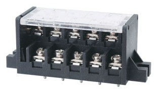 Barrier terminal block 37-13.0mm 1-15P 600V 50A barrier terminal block connector with ear barrier mount screw type