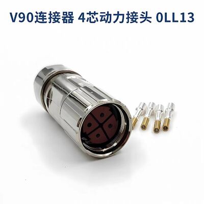 V90 Connector 4 PIN  Power  Servo Motor Connector for Industrial Automation 6FX2003-0LL13