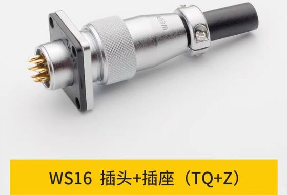 Genuine WEIPU Aviation Plug Servo Motor Connector with 1000V Voltage Rating and Panel/Cable Mount Options in 4-17 Pin Configurations