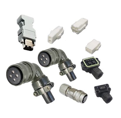 6FX2003 Servo Motor  Rating and Silver Gold Plated Pins for Panel or Cable Connector M23 4PIN 6PIN 8PIN