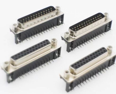 DR9/15/25/37 DB male/female, solder PCB mount, 90-degree bent pin, serial VGA connector