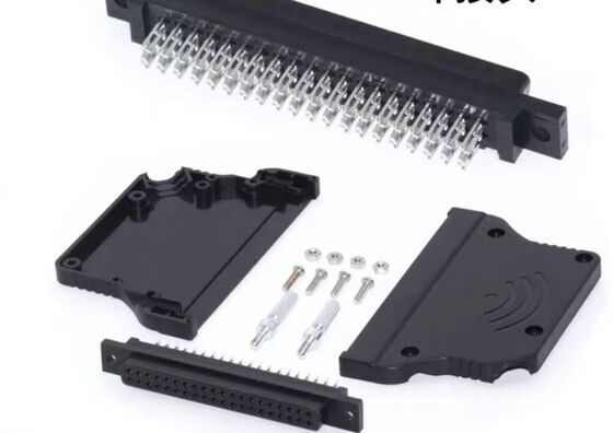Mitsubishi Omron Delta Huichuan PLC Servo Motor Connector with 18-24 AWG Wire Gauge Silver/Gold Plated Pins and 4PIN-17PIN Options