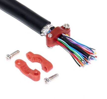 1000V Voltage Rating Servo Motor Connector with Silver and Gold Plated Pins in 6PIN and 7PIN Configurations