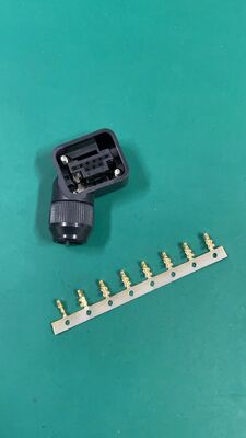 Yaskawa 9pin Servo Motor Connector with Silver and Gold Contact Plating for Industrial Automation and Crimp/Solder Termination
