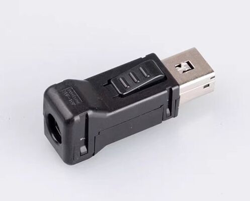 6FX2003 Servo Motor Connector X5 Plug with 1000V Voltage Rating and Silver/Gold Plated Pins for 18-24 AWG