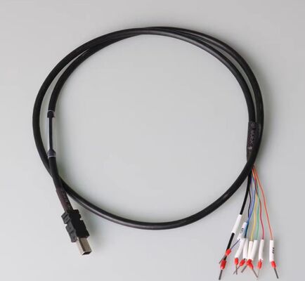 1000V Voltage Rating Servo Motor Connector with Silver and Gold Plated Contacts for Panel or Cable Mount