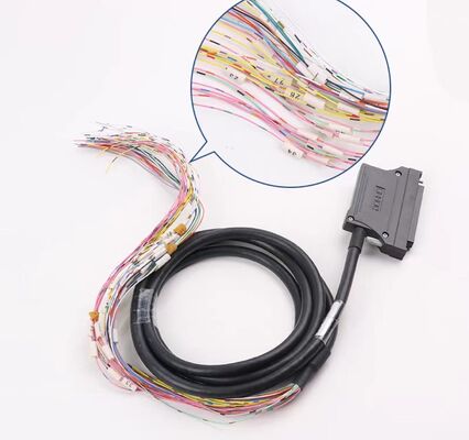 40-core Servo Motor Connector 1000V for Mitsubishi Q Series PLCs and Industrial Automation