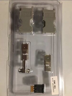 6FX2003 Servo Motor Connector 6-pin Encoder Plug with 1000V Voltage Rating and Silver Gold Plated Contacts