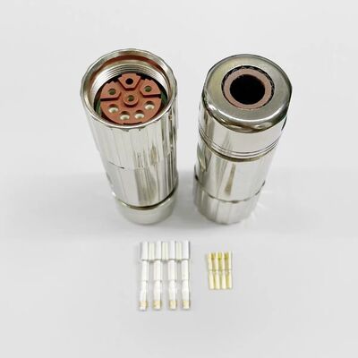 Servo motor M23 connector 6FX2003-0LU00 encoder 6-pin aviation plug threaded type