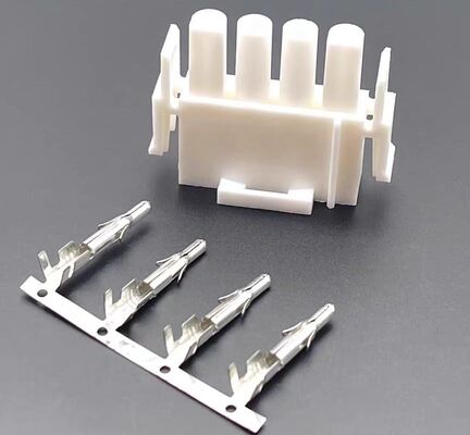 Yaskawa Fuji WSK-M04P 4-pin Servo Motor Power Connector for Industrial Automation with Silver Pin Golded Pin