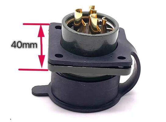 Waterproof Gold-Plated Aviation Plug with 1000V Voltage Rating for GSK Huada Servo Motor Connector 6FX2003