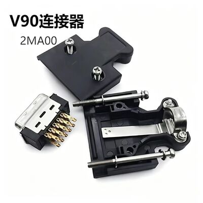 20P V90 Servo Motor Connector with Silver Gold Plated Pins for Industrial Automation