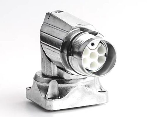 Silver Contact Plating Servo Motor Connector with 1000V Voltage Rating for Industrial Automation