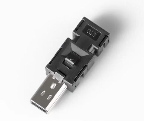 8-Pin Servo Motor Connector X3 I/O Safety Connector for Industrial Automation with Silver/Gold Plated Pins