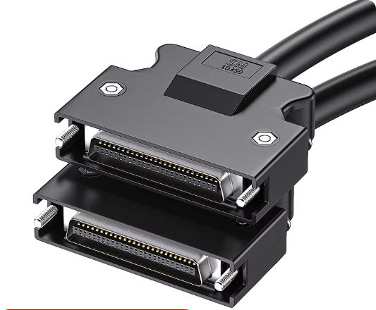 Scsi 50 SCSI 50-pin shielded data cable for servo motor connection with 1000V ...