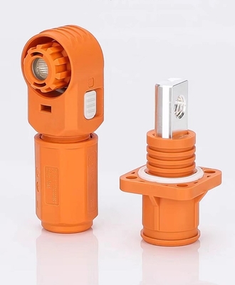 Single Core Energy Storage Plug Connector 4.0 6.0 8.0 12.0mm With IP67 Rating Straight