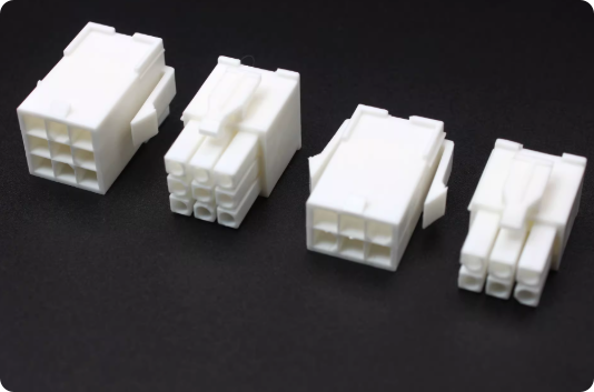 Moog ITT Servo Motor Connector with 4-pin, 6-pin, 9-pin Options ...