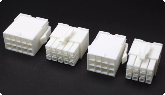 Moog ITT Servo Motor Connector with 4-pin, 6-pin, 9-pin Options ...
